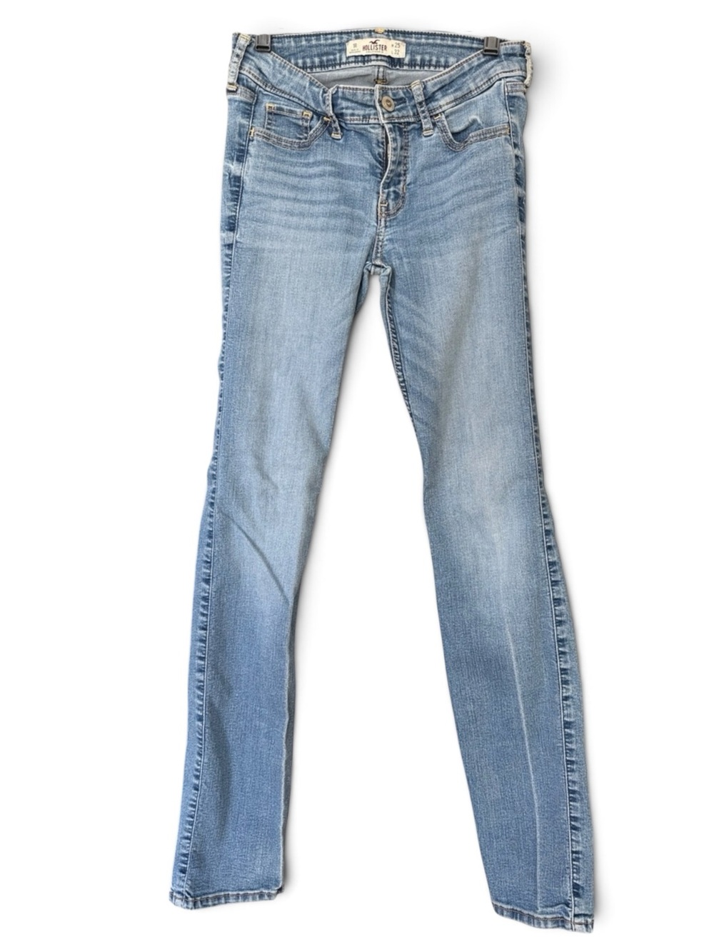 Hollister Light Wash Women's Straight-Leg Jeans